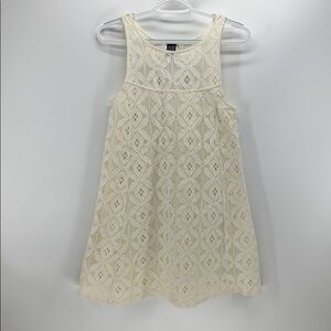 empyre Sahara crochet cream dress cottage core bohemian fairy